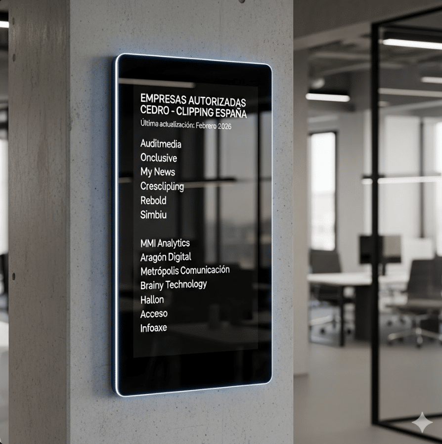 El nuevo CEDRO ha partido el mercado del clipping en dos